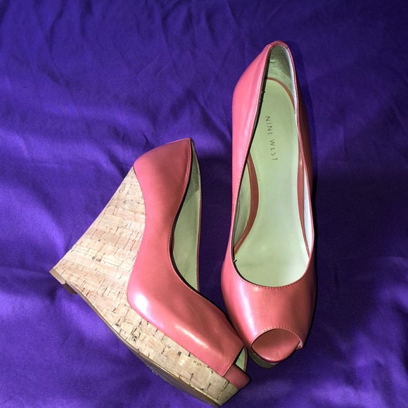 Nine West Shoes - Nine West peep toe wedges